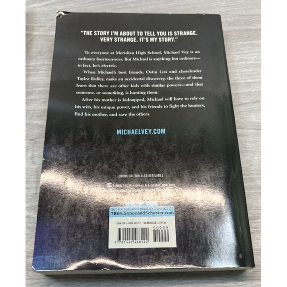 Michael Vey Series Book Lot 1 5 6 Richard Paul Evans Lot of 3 - Picture 8 of 9